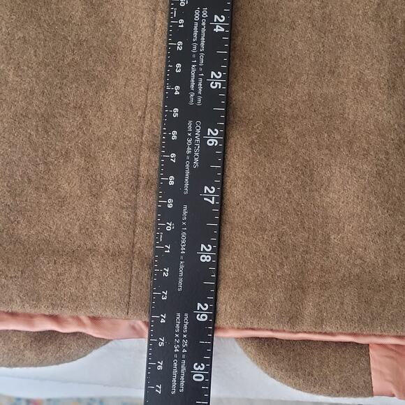 Vtg Size 38R Emanuel Ungaro Covarra Cashmere Wool Blazer Sportscoat Mocha Mousse - Picture 12 of 13